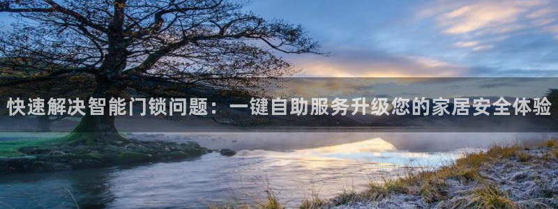 万利记唯一官网：快速解决智能门锁问题：一键自助服务升级您的家