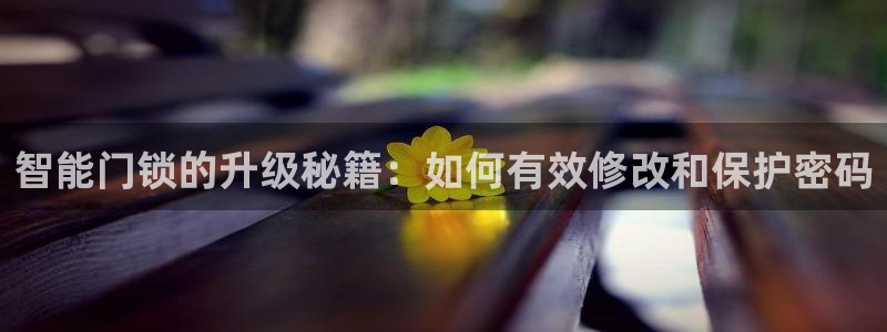 利记娱乐网唯一官网：智能门锁的升级秘籍：如何有效修改和保护密