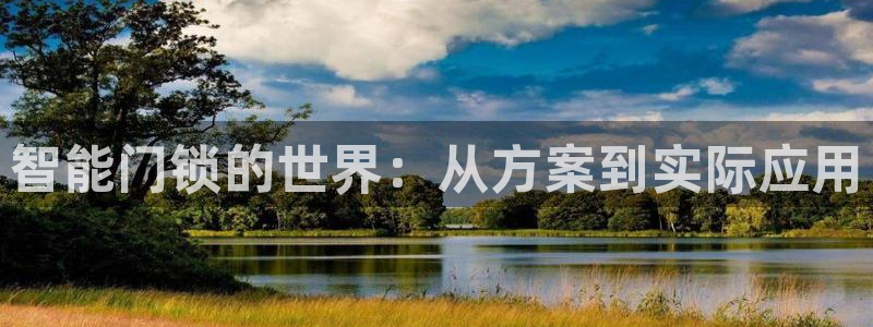 利记博彩官网：智能门锁的世界：从方案到实际应用