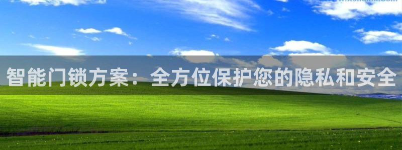 利记体育手机版官网：智能门锁方案：全方位保护您的隐私和安全