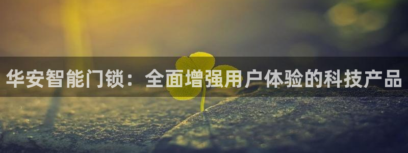 利记官网葡京投注网址：华安智能门锁：全面增强用户体验的科技产