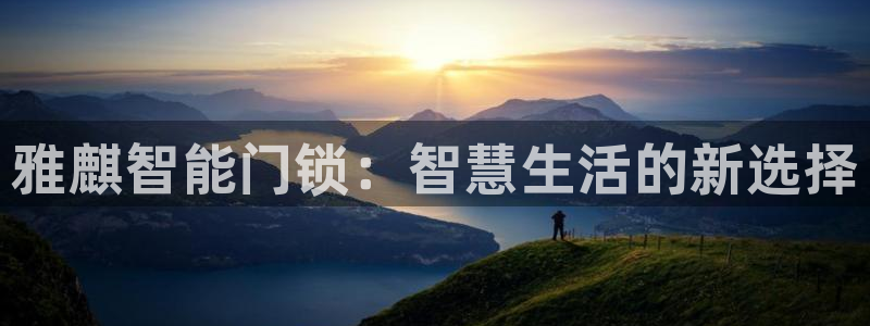 利记坊官网注册账号：雅麒智能门锁：智慧生活的新选择