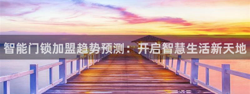 利记坊官网登录：智能门锁加盟趋势预测：开启智慧生活新天地