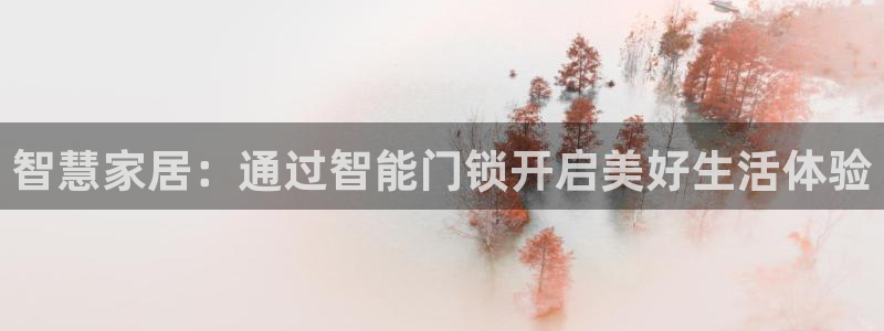 利记科技有限公司官网：智慧家居：通过智能门锁开启美好生活体验