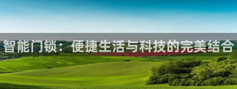 利记网址注册官网：智能门锁：便捷生活与科技的完美结合