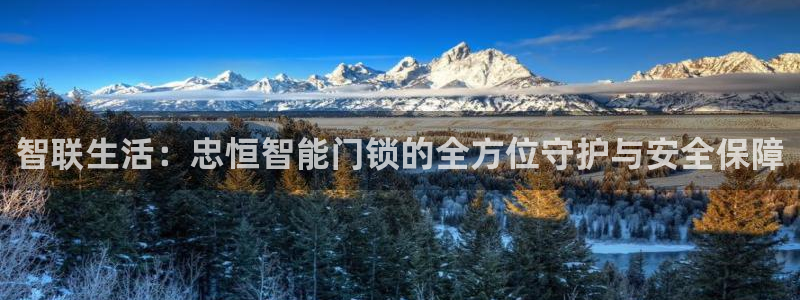 利记官网电脑版：智联生活：忠恒智能门锁的全方位守护与安全保障