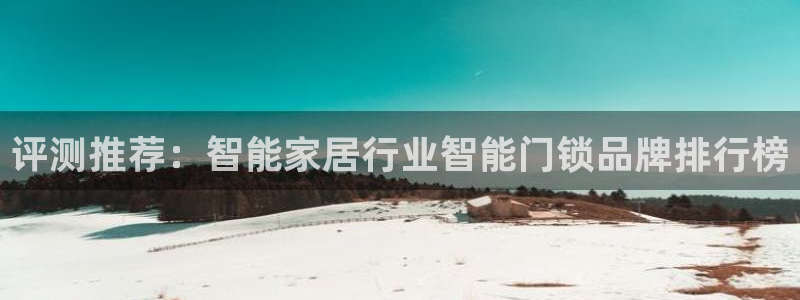 利记官网地址：评测推荐：智能家居行业智能门锁品牌排行榜