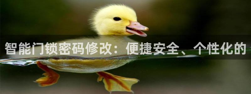 利记手机官网葡京备用：智能门锁密码修改：便捷安全、个性化的