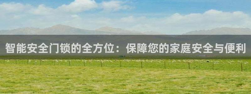 利记官网入口：智能安全门锁的全方位：保障您的家庭安全与便利