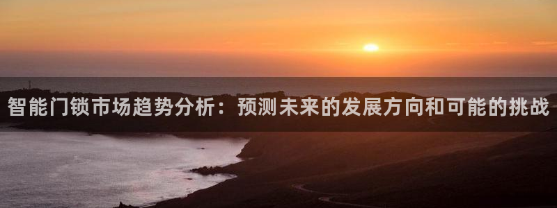 利记官网登录入口：智能门锁市场趋势分析：预测未来的发展方向和